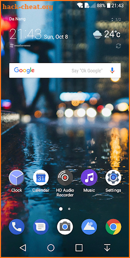 Pixel Dark Theme for LG G7 ThinQ screenshot
