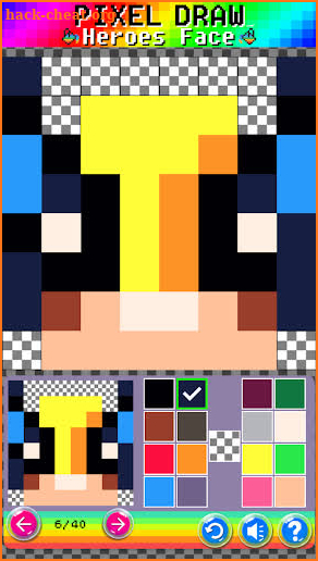 pixel draw heroes screenshot