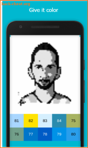 Pixel Dream League Footbal sandbox color by number screenshot