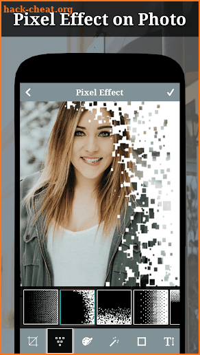 Pixel Effect 3d Photo Editor screenshot