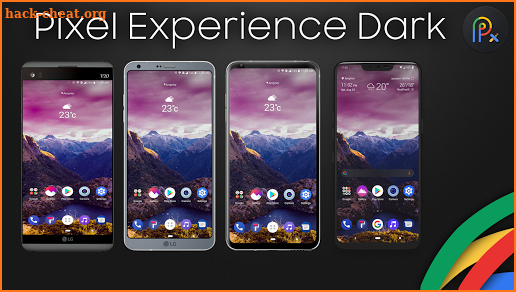 Pixel Experience Dark Theme for LG V20, G6, V30 screenshot