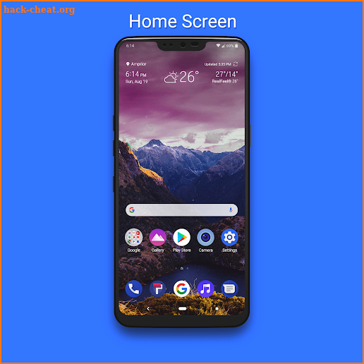 Pixel Experience Theme for LG G7 screenshot