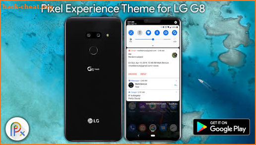 Pixel Experience Theme For LG G8, LG V40 (Pie) screenshot
