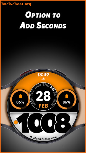 Pixel Light - Watch face screenshot