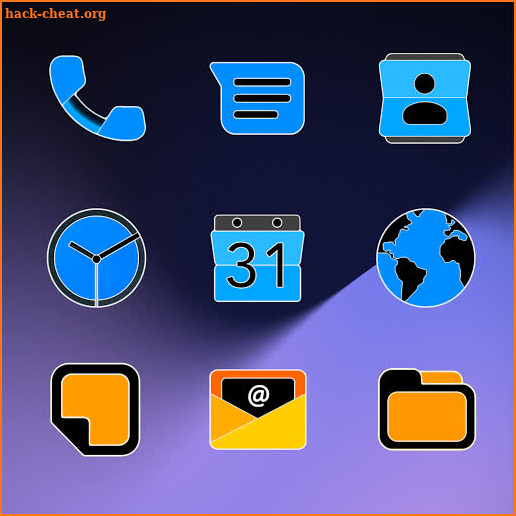 Pixel Limitless Fluo - Icon Pack screenshot