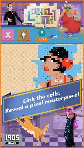 Pixel Link: The Relaxing Coloring Puzzle Game screenshot