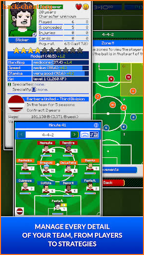 Pixel Manager: Football 2020 Edition screenshot