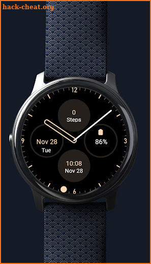 Pixel - minimal watch face screenshot