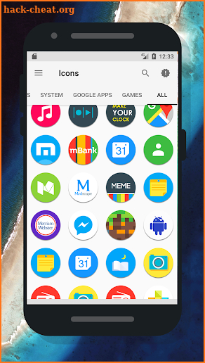 Pixel Nougat - Icon Pack screenshot