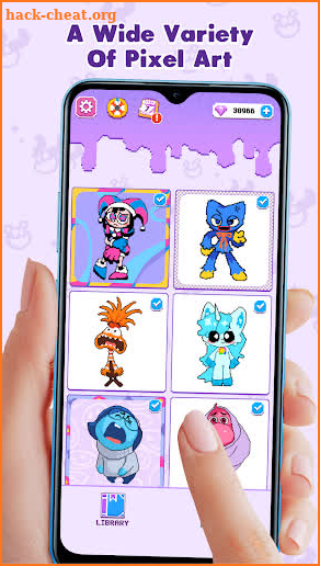 Pixel Number: Coloring Book screenshot