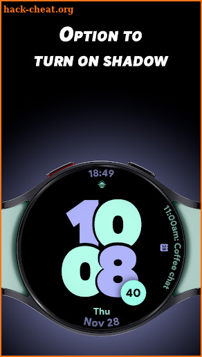 Pixel Paradise - Watch face screenshot