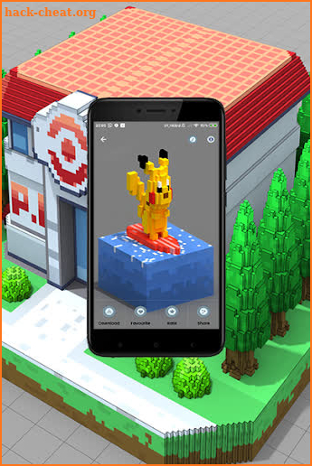 Pixel 🎭 Pikachu 🎭 - Wallpaper Hd screenshot