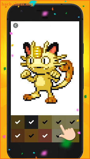 Pixel Pokemon - Color by Number screenshot