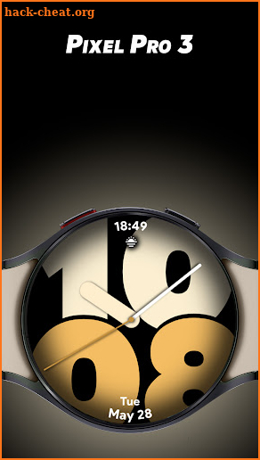 Pixel Pro 3 - Watch face screenshot