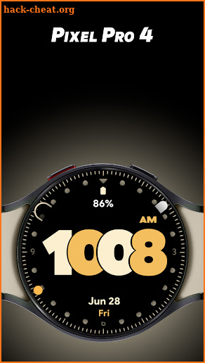 Pixel Pro 4 - Watch face screenshot