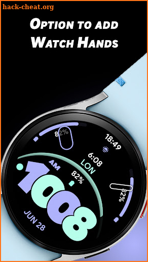 Pixel Pro Dial 2 - Watch face screenshot