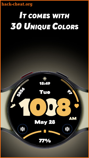 Pixel Pro - Watch face screenshot