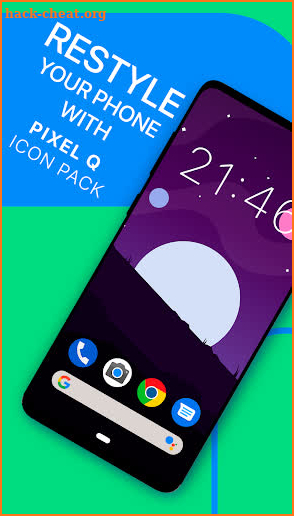 Pixel Q - icon pack screenshot