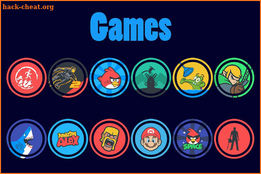 Pixel Ring - Icon Pack screenshot