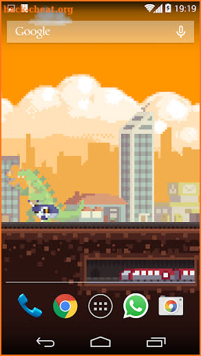 Pixel Road Wallpaper DONATE screenshot