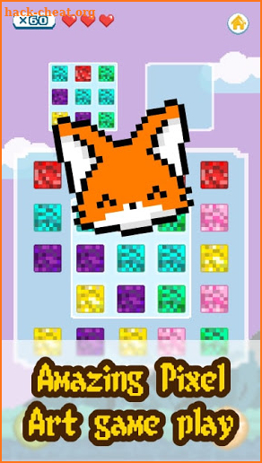 Pixel Rush - Puzzle Race Game screenshot