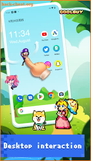 Pixel Shimeji - Desktop Pet screenshot