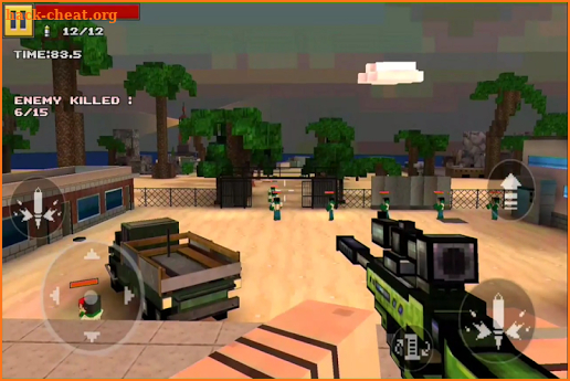 Pixel Shooter Gun Zombie screenshot