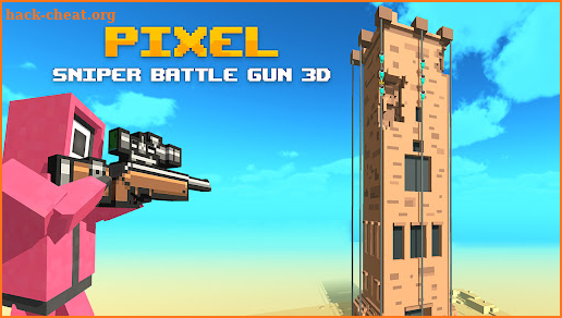Pixel Sniper Battle Gun 3D screenshot