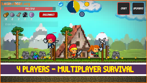 Pixel Survival Game screenshot