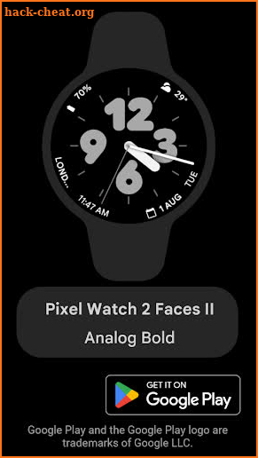 Pixel Watch 2 Face II screenshot