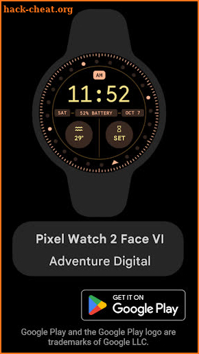 Pixel Watch 2 Face VI screenshot