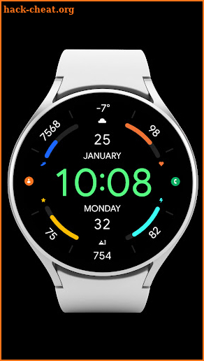 Pixel Watch Face screenshot