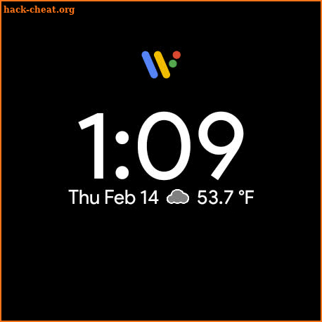 Pixel Watch face - Minimal pixel style watch face screenshot