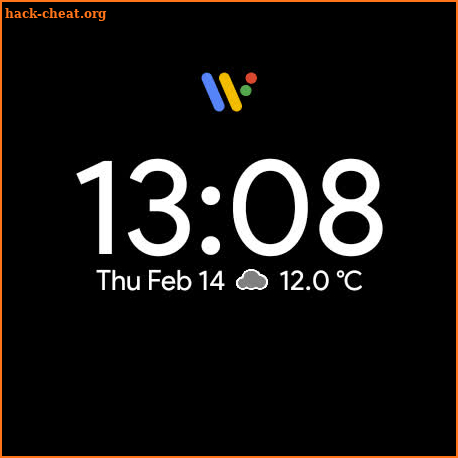 Pixel Watch face - Minimal pixel style watch face screenshot