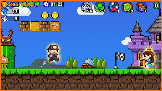 Pixel World - Super Run screenshot