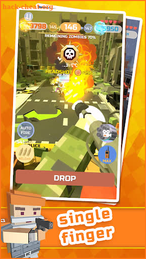 Pixel Zombie Hero screenshot