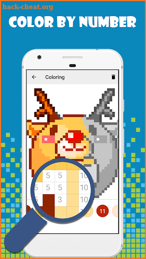PixelBox - Sandbox Number Coloring screenshot