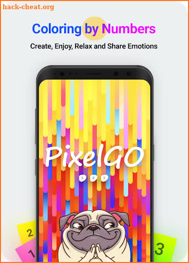 PixelGO — Rainbow Coloring by Numbers screenshot