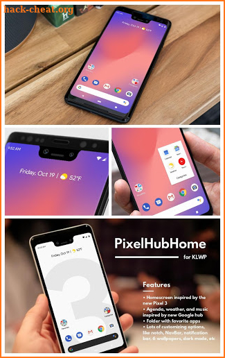 PixelHubHome for KLWP screenshot