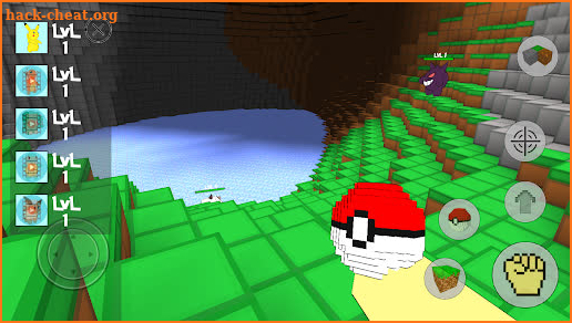 Pixelmon craft go: battle Cube screenshot