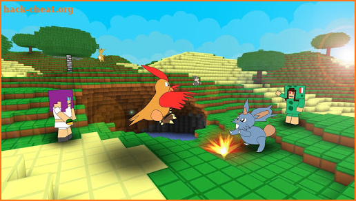 Pixelmon craft go: building & Battle PE screenshot