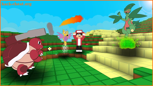 Pixelmon Craft Go: Catch them all Block Build screenshot