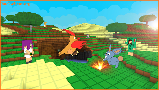 Pixelmon Craft Go: Trainer Battle screenshot
