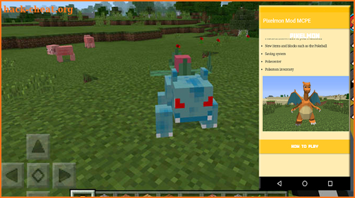 Pixelmon Mod MCPE screenshot