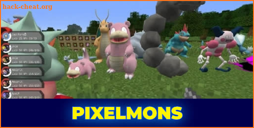 Pixelmons - mods for minecraft screenshot