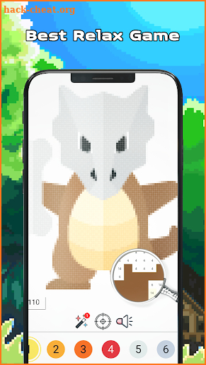 Pixelmoon - Color by Number Sandbox Pixel screenshot