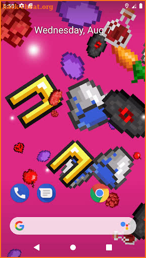 Pixels Live Wallpaper screenshot