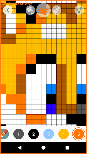 Pixel.Unicorn -  Free Number Sandbox Coloring 2018 screenshot