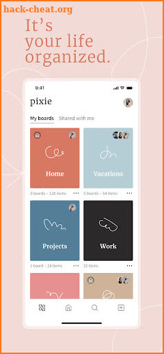 Pixie - Life Organized screenshot