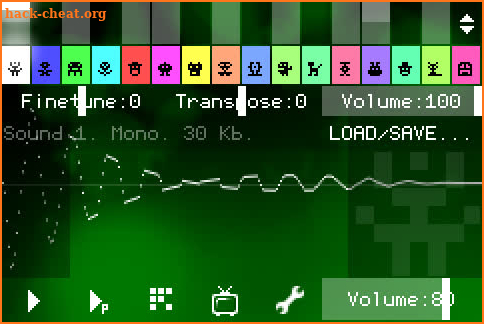 PixiTracker screenshot